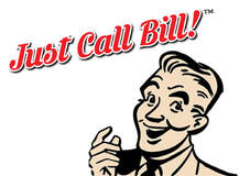 Just Call Bill word logo with image - Senior Adult Technology Services Training - Greenville, SC